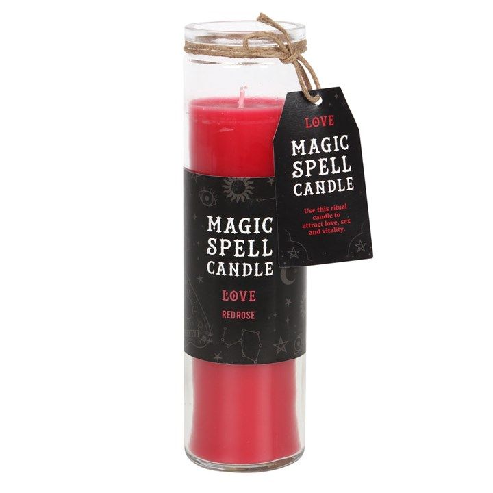 Rose 'Love' Spell Tube Candle From Witch, Please!