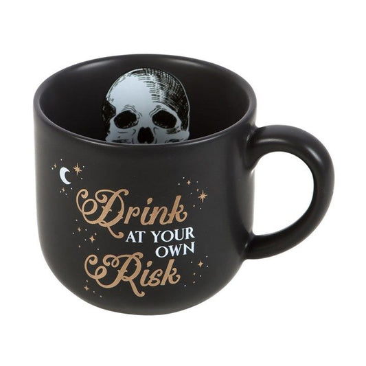 Drink At Your Own Risk Mug From Witch, Please!