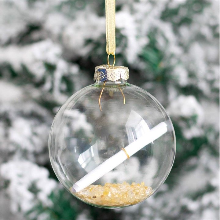 Citrine Manifestation Christmas Bauble Kit From Witch, Please!