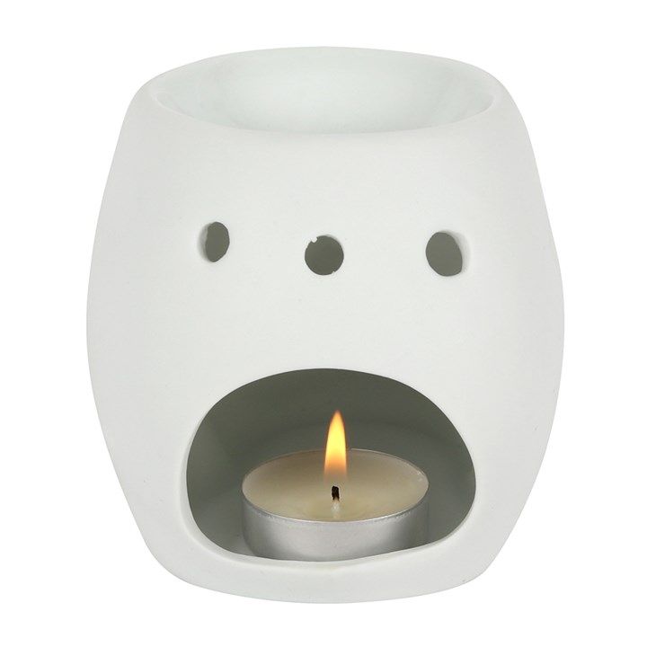 White Skull Oil Burner From Witch, Please!