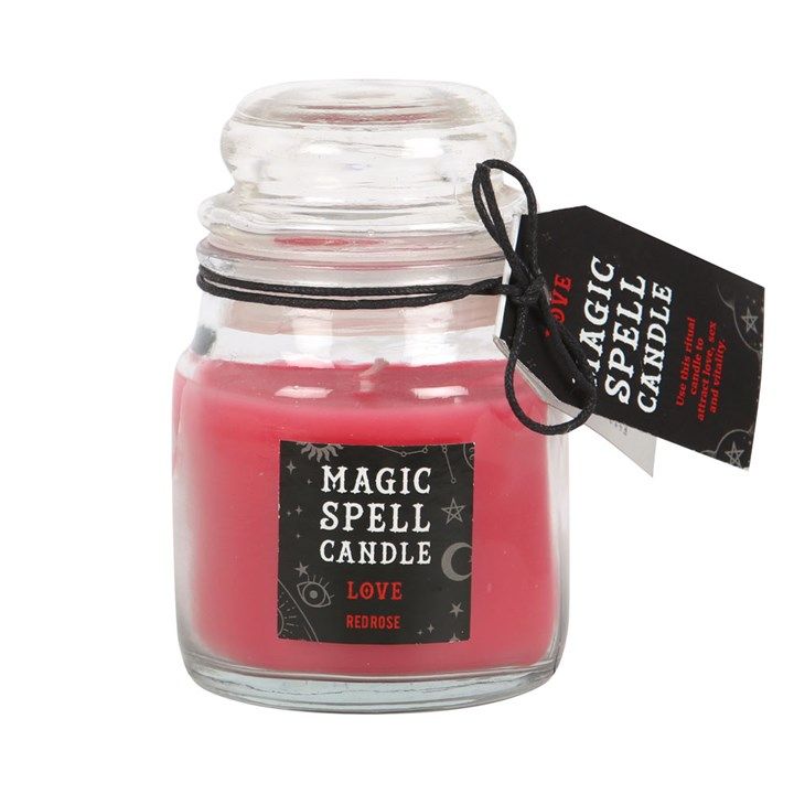 Rose 'Love' Spell Candle Jar From Witch, Please!