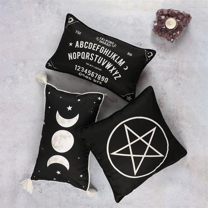 Rectangular Triple Moon Cushion From Witch, Please!