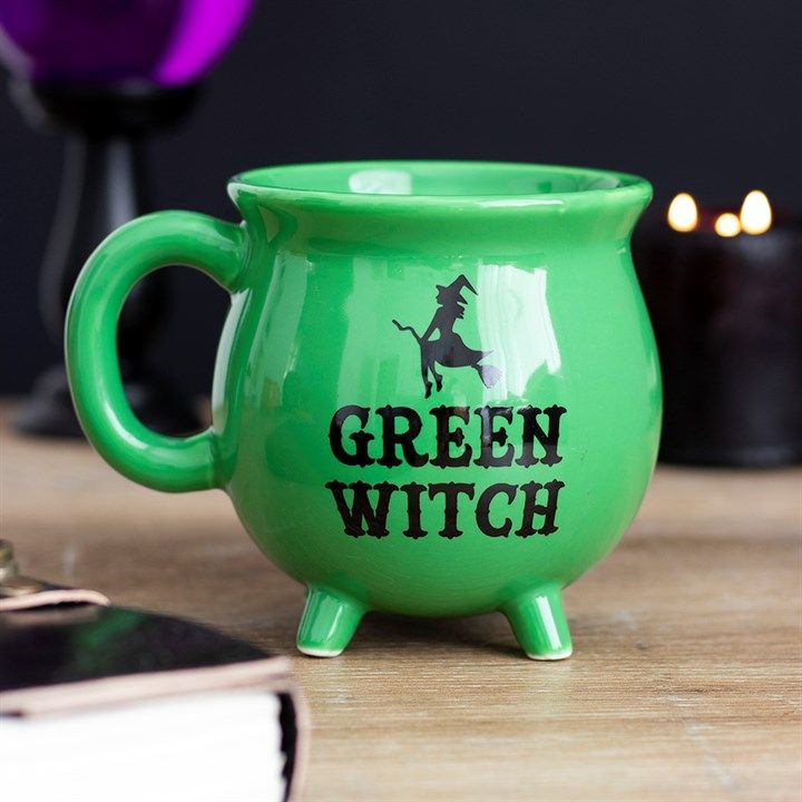 Green Witch Cauldron Mug From Witch, Please!