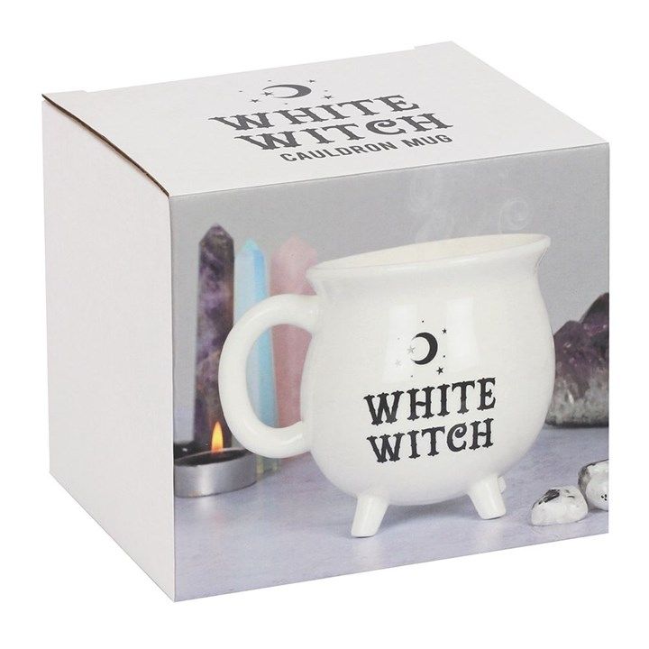 White Witch Cauldron Mug From Witch, Please!