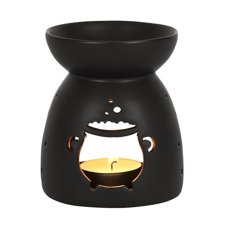 Black Cauldron Cut Out Oil Burner From Witch, Please!