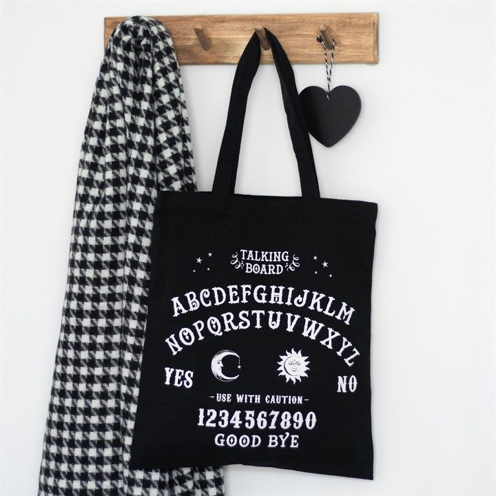 Talking Board Polycotton Tote Bag From Witch, Please!