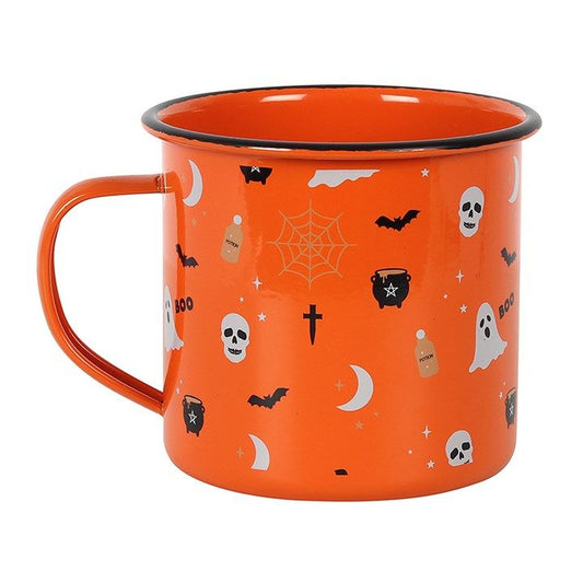 Halloween Print Enamel Mug From Witch, Please!