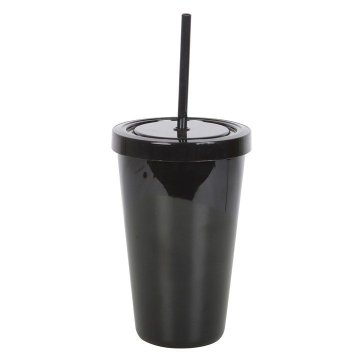 Goth Juice Plastic Tumbler with Straw From Witch, Please!