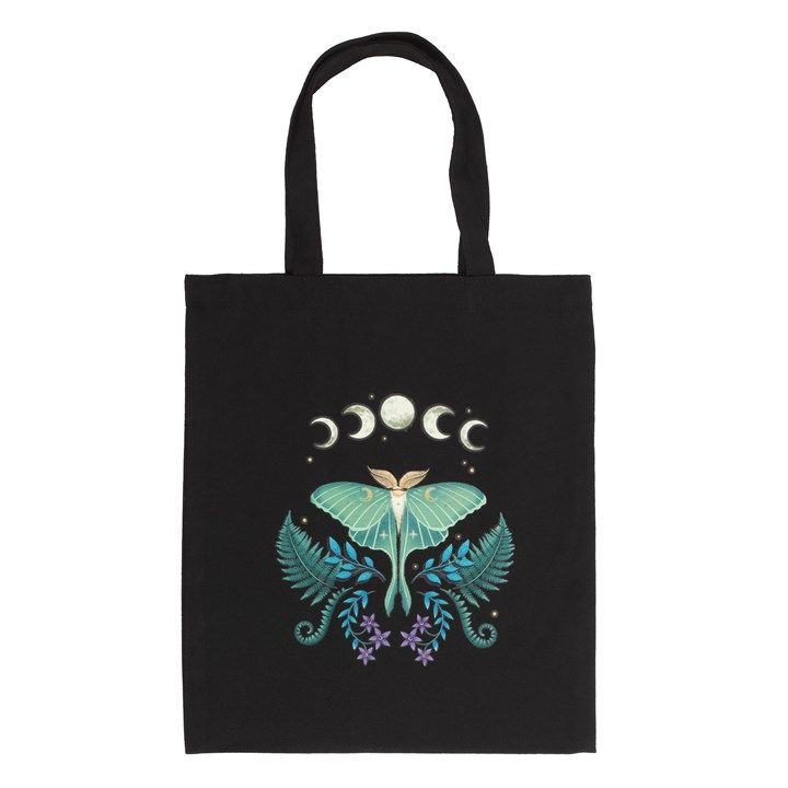 Luna Moth Polycotton Tote Bag From Witch, Please!