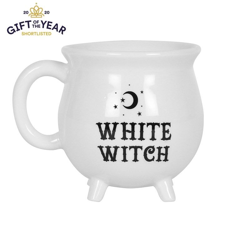 White Witch Cauldron Mug From Witch, Please!