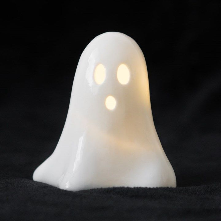 Ceramic Light Up LED Ghost From Witch, Please!