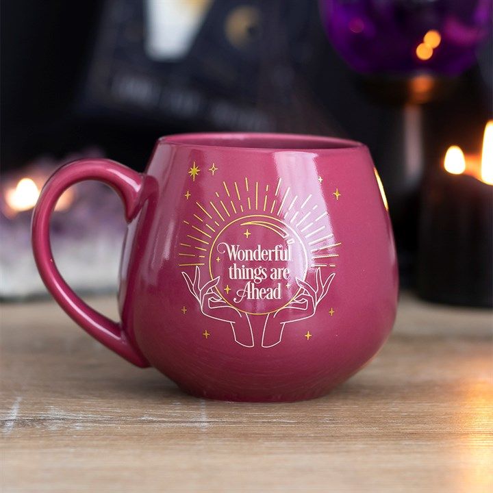 Pink Fortune Teller Colour Changing Mug From Witch, Please!