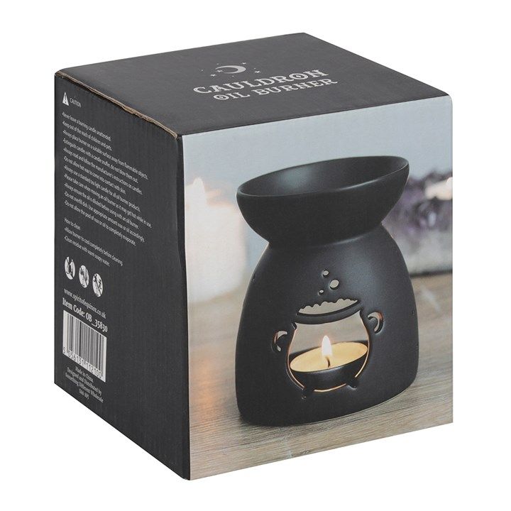 Black Cauldron Cut Out Oil Burner From Witch, Please!