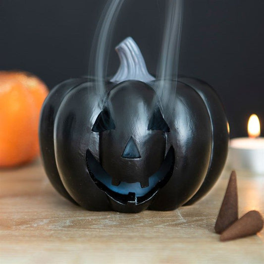 Black Pumpkin Incense Cone Holder From Witch, Please!