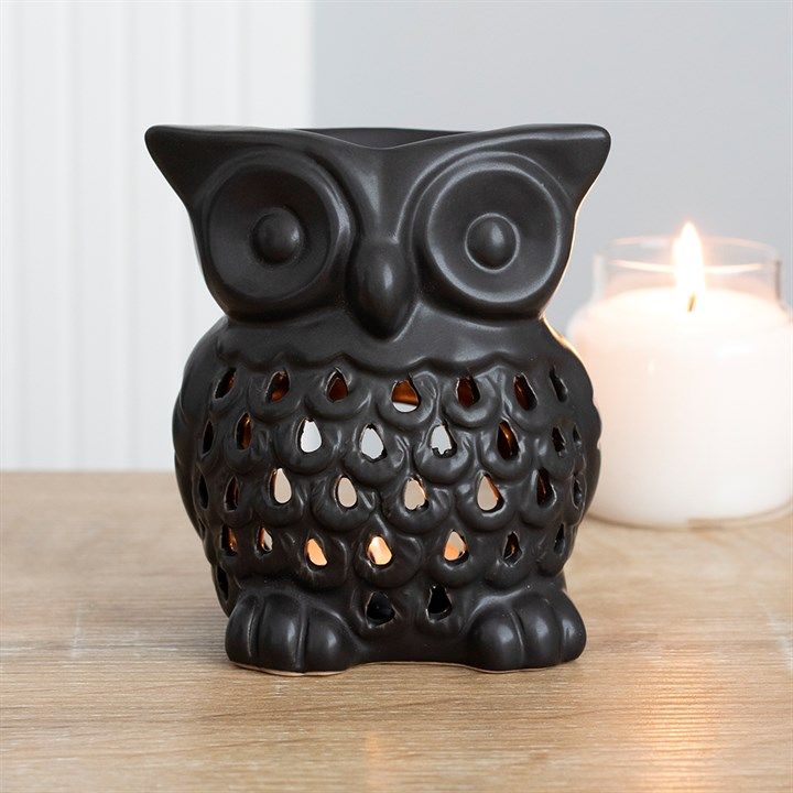 Black Owl Oil Burner From Witch, Please!