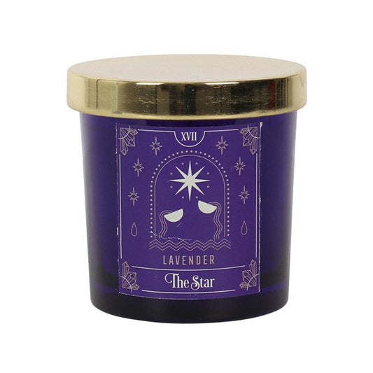 The Star Lavender Tarot Candle From Witch, Please!