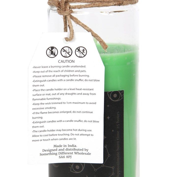 Green Tea 'Luck' Spell Tube Candle From Witch, Please!