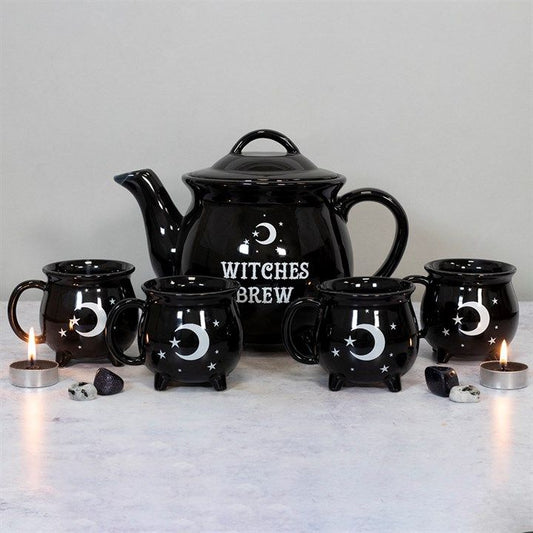 Witches Brew Ceramic Cauldron Tea Set From Witch, Please!