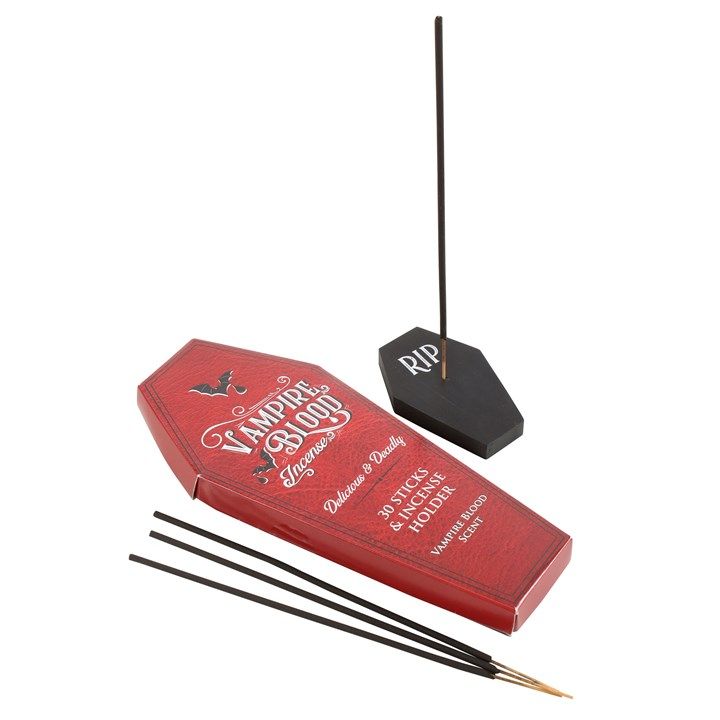 Vampire Blood Incense Sticks and Coffin Holder From Witch, Please!