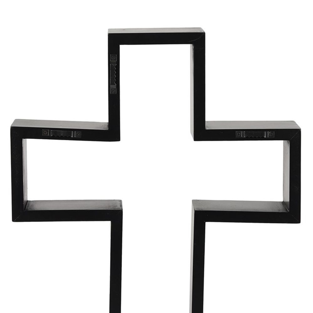 Black Crucifix Shelving Display From Witch, Please!