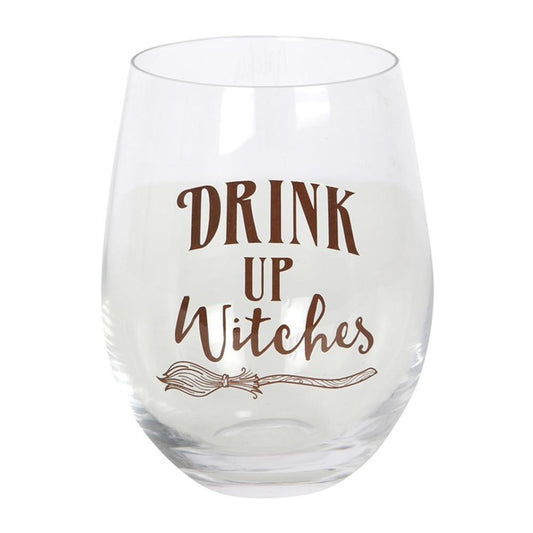 Drink Up Witches Stemless Glass From Witch, Please!