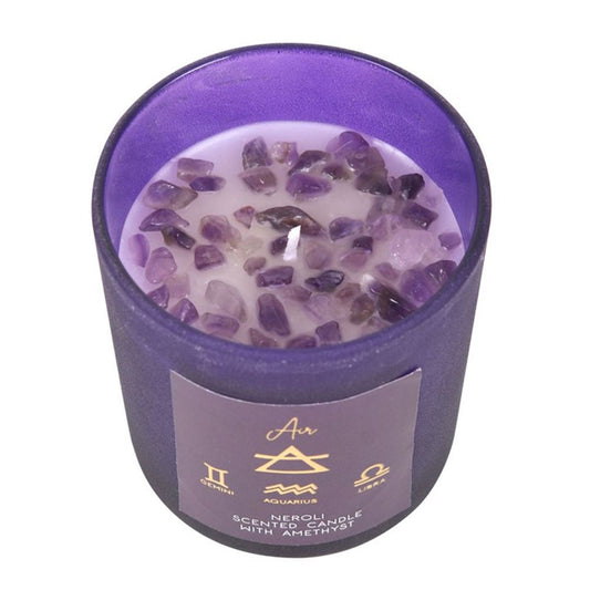 Air Element Neroli Crystal Chip Candle From Witch, Please!