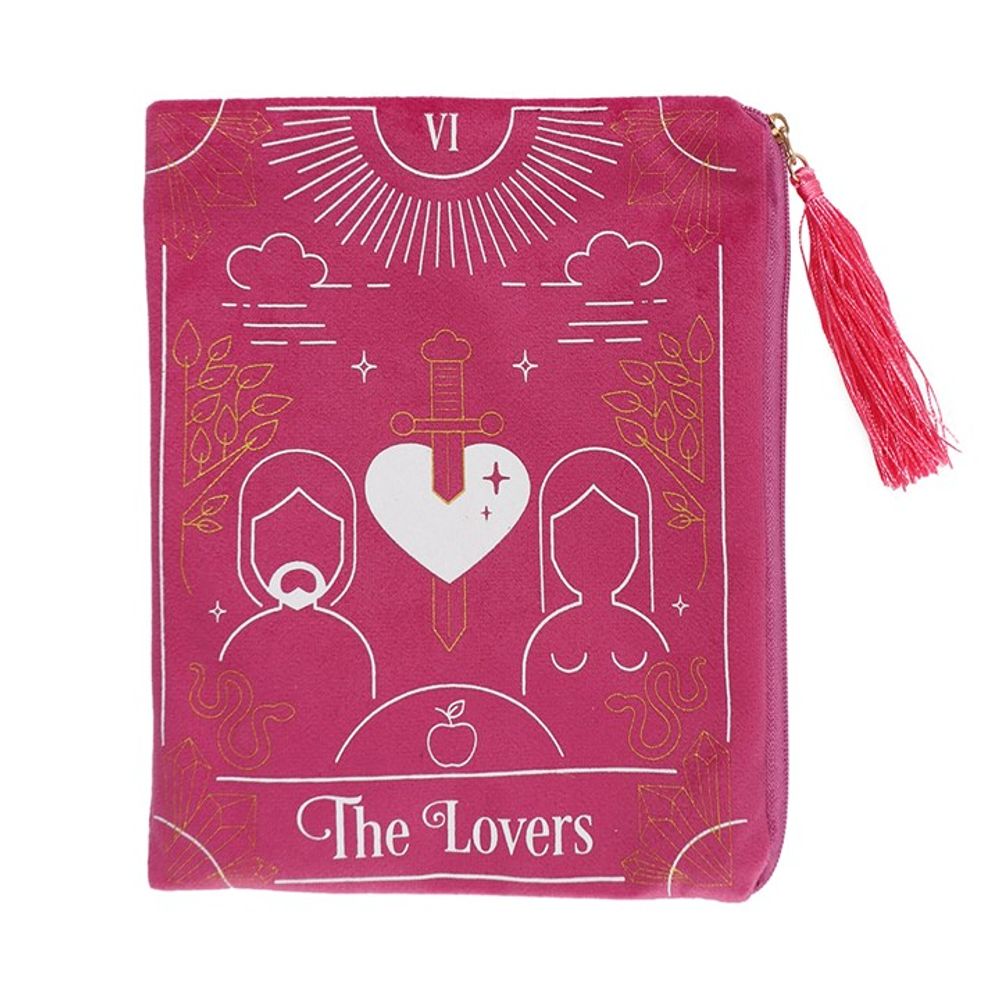 The Lovers Tarot Card Zippered Bag From Witch, Please!