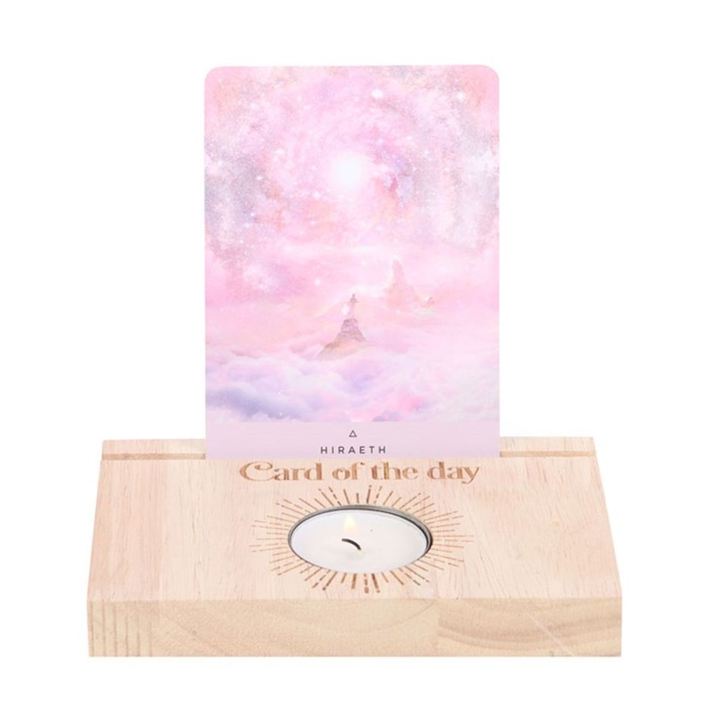 Natural Card of the Day Tarot Card Stand Tealight Holder From Witch, Please!