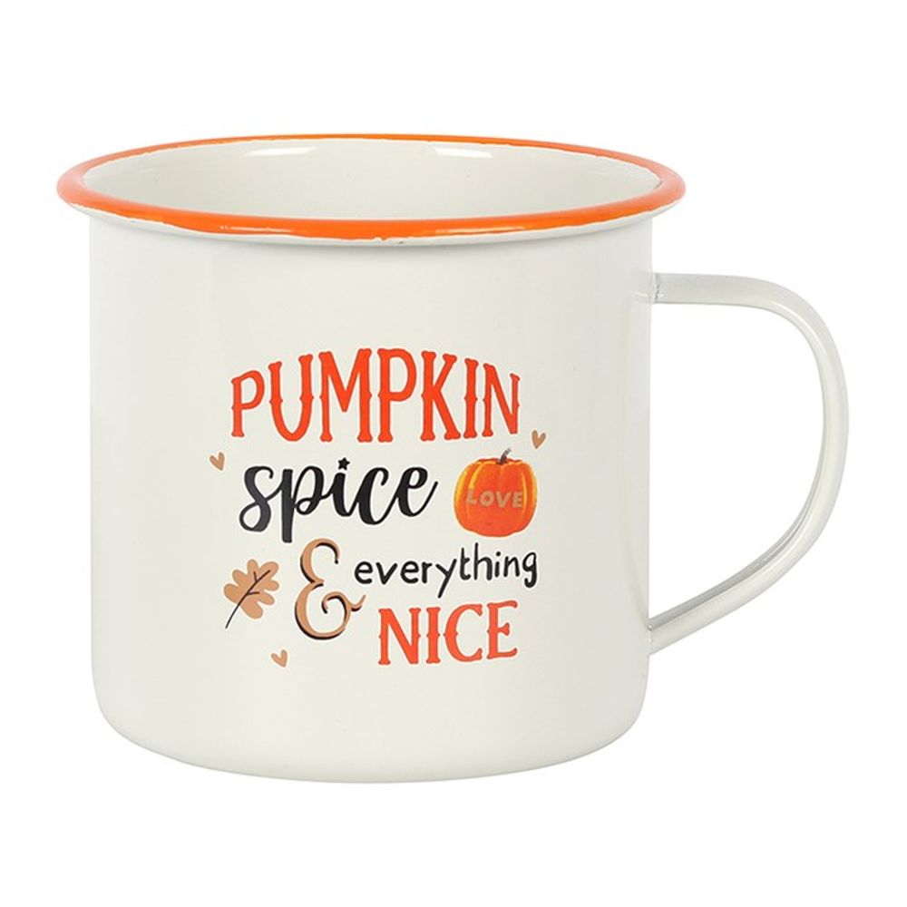 Pumpkin Spice Enamel Mug From Witch, Please!