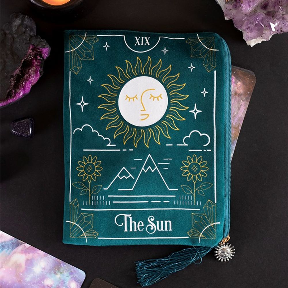 The Sun Tarot Card Zippered Bag From Witch, Please!