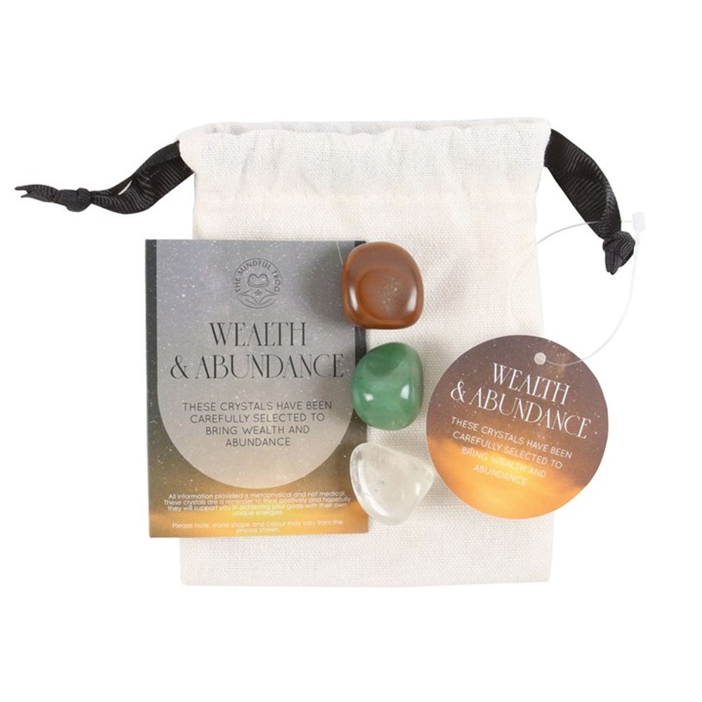 Wealth & Abundance Healing Crystal Set From Witch, Please!