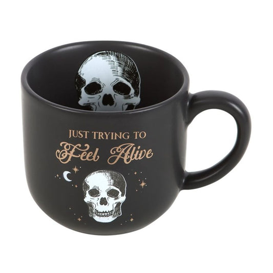 Trying To Feel Alive Mug From Witch, Please!