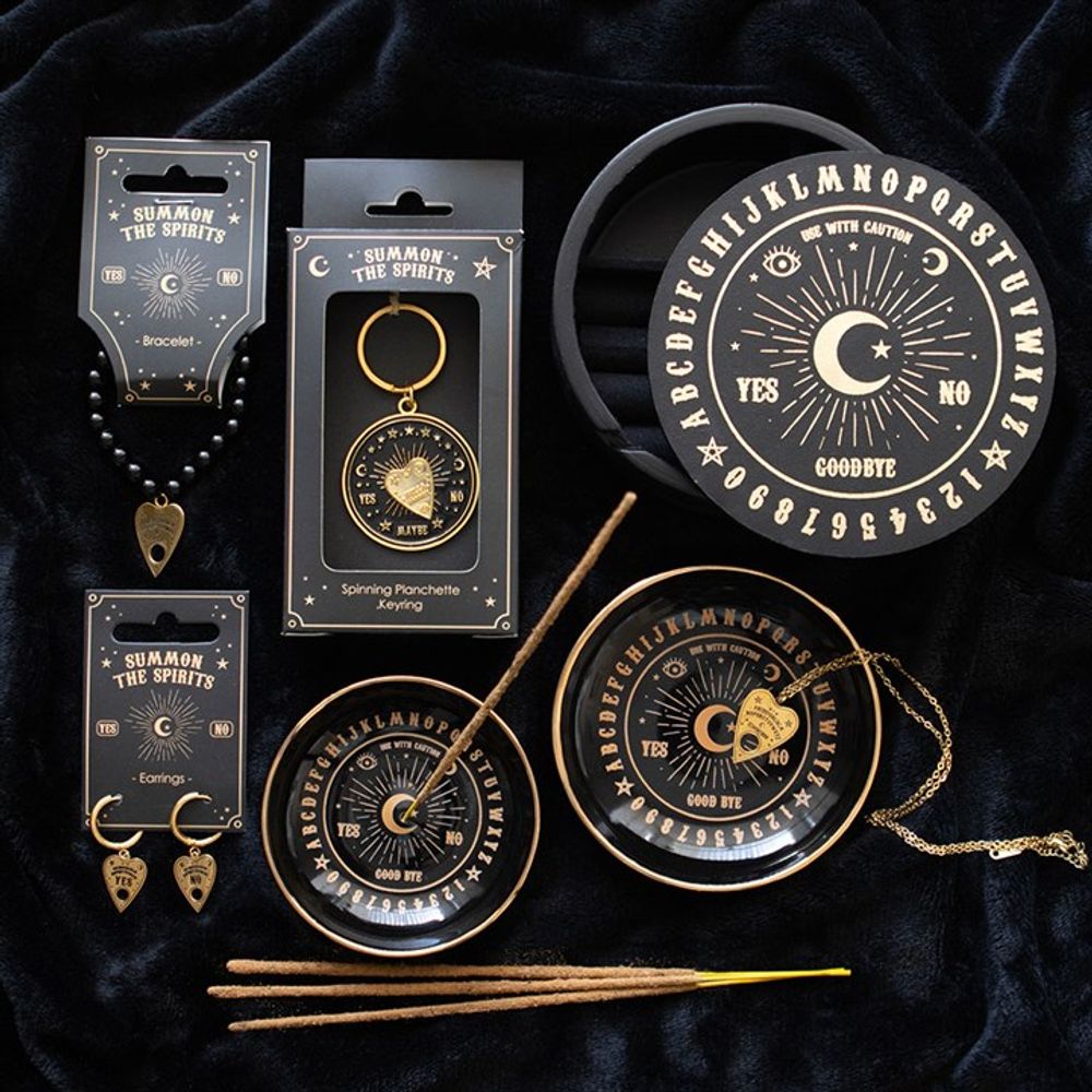 Spinning Talking Board Planchette Keyring From Witch, Please!