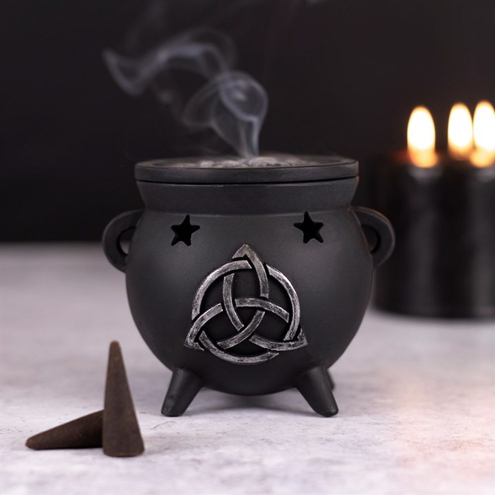 Triquetra Cauldron Incense Cone Holder From Witch, Please!