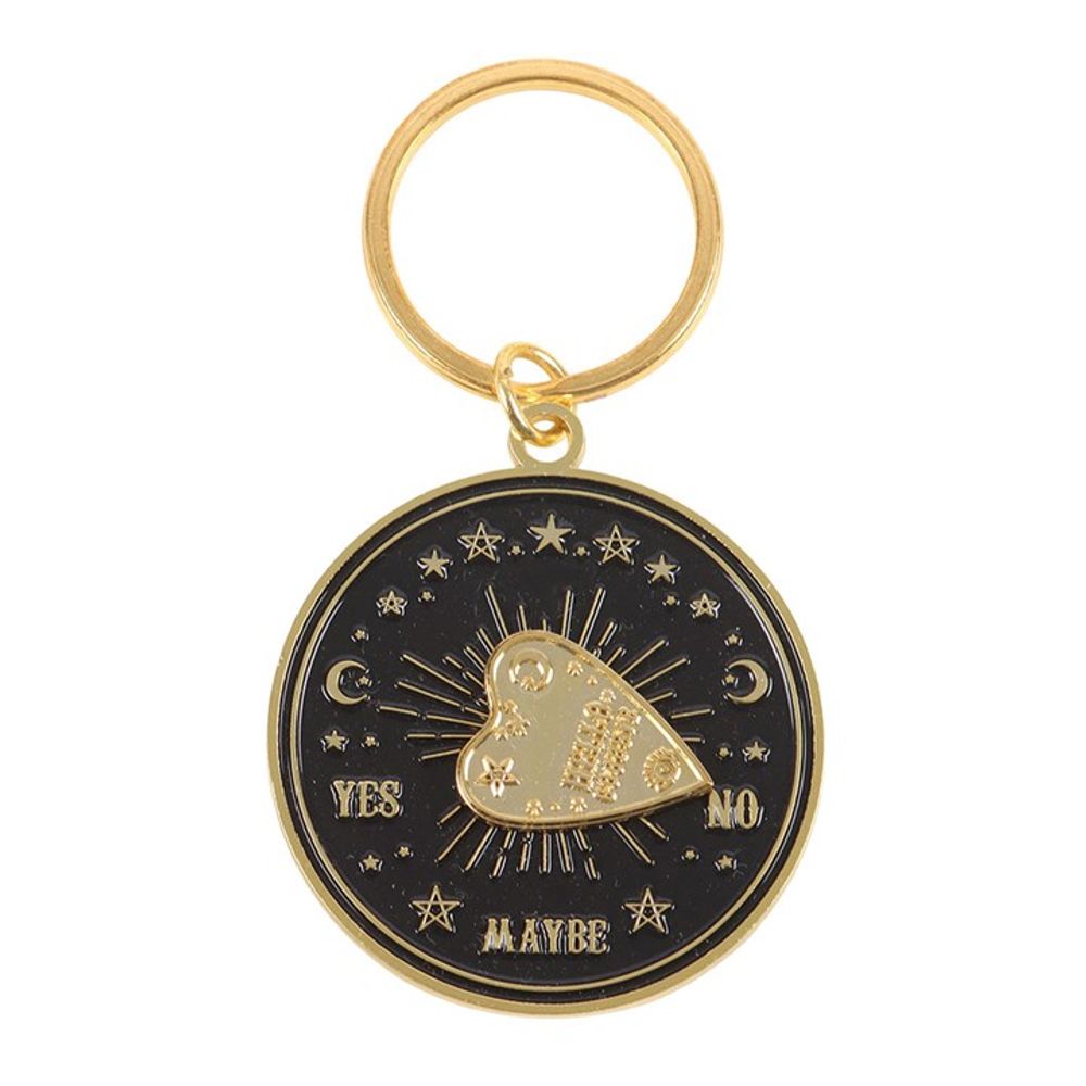 Spinning Talking Board Planchette Keyring From Witch, Please!