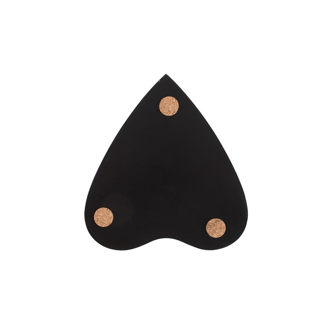 Black Talking Board Planchette Coaster Set From Witch, Please!