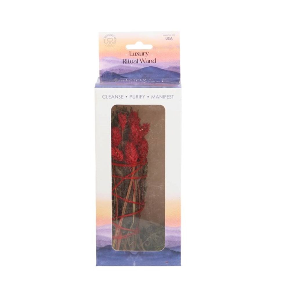 6in Ritual Wand Smudge Stick with Rosemary and Yerba Santa Sage From Witch, Please!