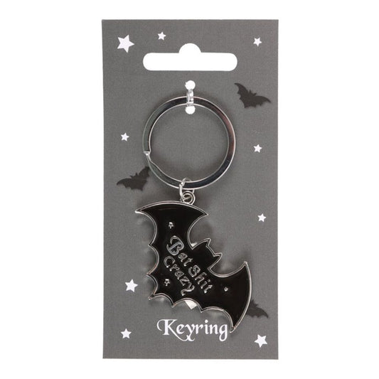 Bat Shit Crazy Keyring From Witch, Please!