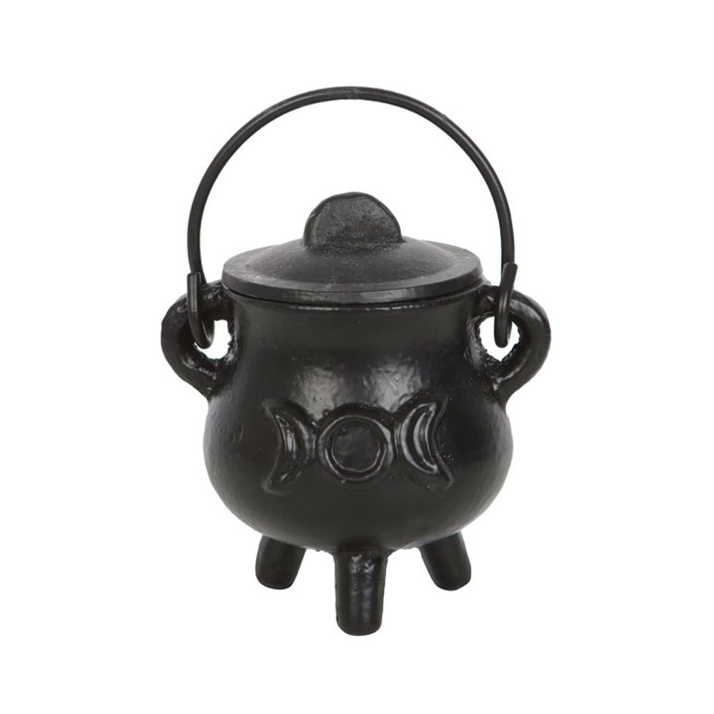 7.5cm Cast Iron Cauldron with Triple Moon From Witch, Please!