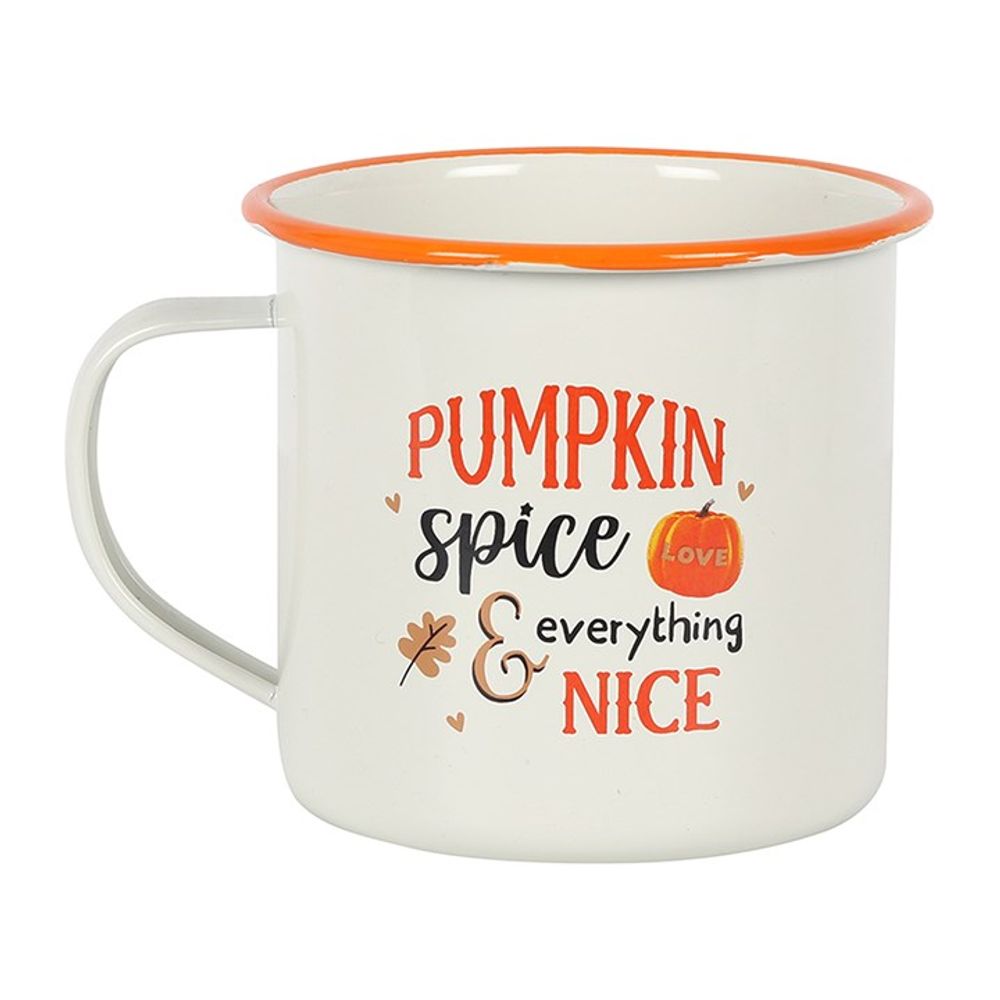 Pumpkin Spice Enamel Mug From Witch, Please!