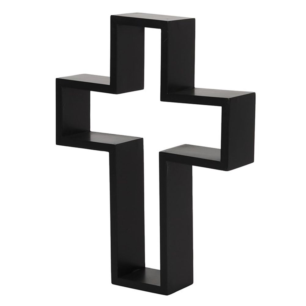 Black Crucifix Shelving Display From Witch, Please!