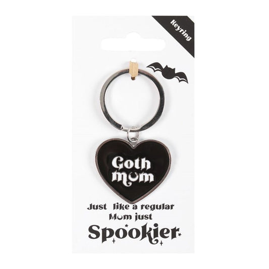 Goth Mum Keyring From Witch, Please!