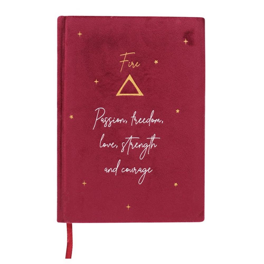 Fire Element Velvet A5 Notebook From Witch, Please!