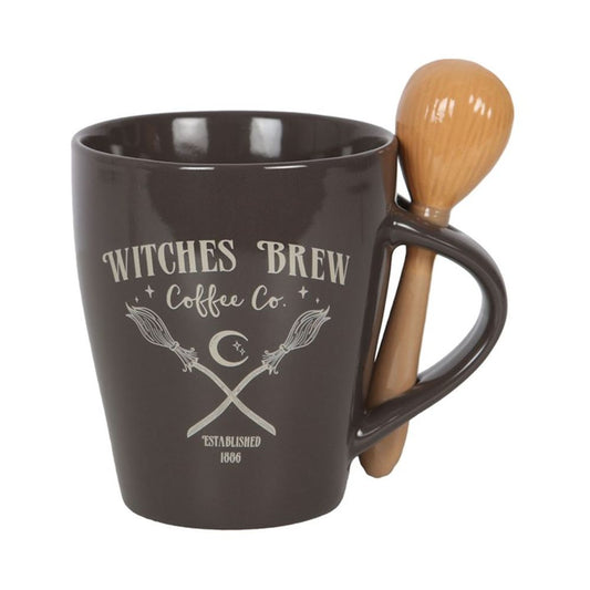 Witches Brew Coffee Co. Mug and Spoon Set From Witch, Please!