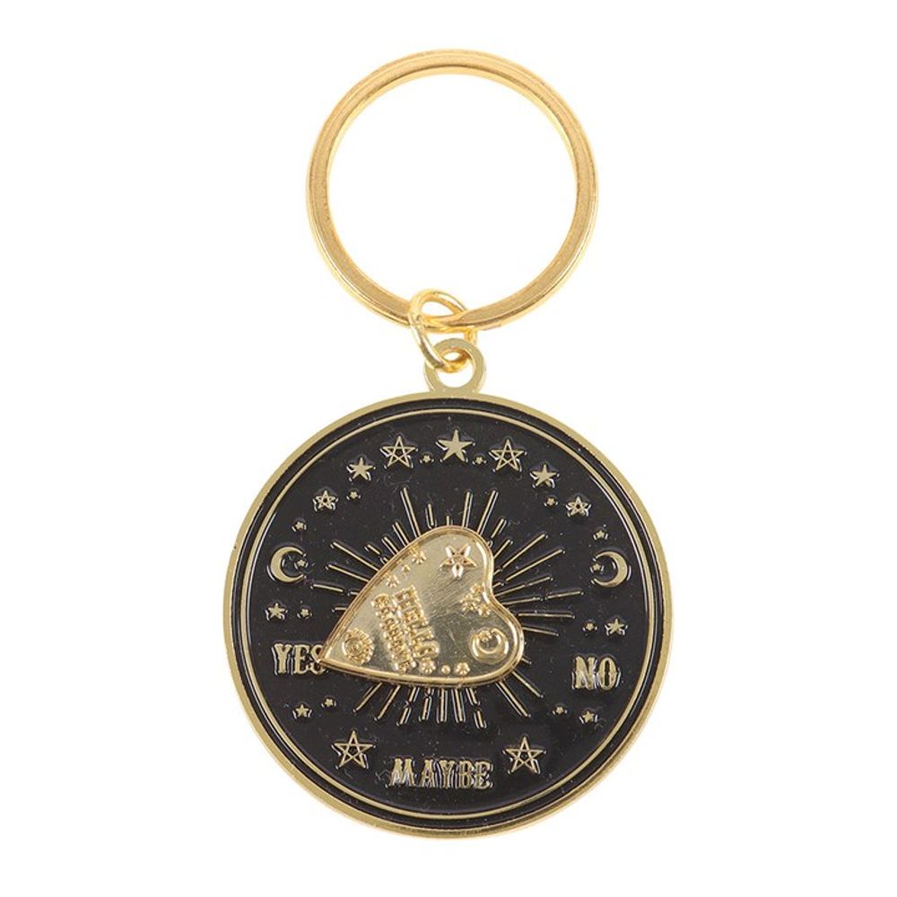 Spinning Talking Board Planchette Keyring From Witch, Please!