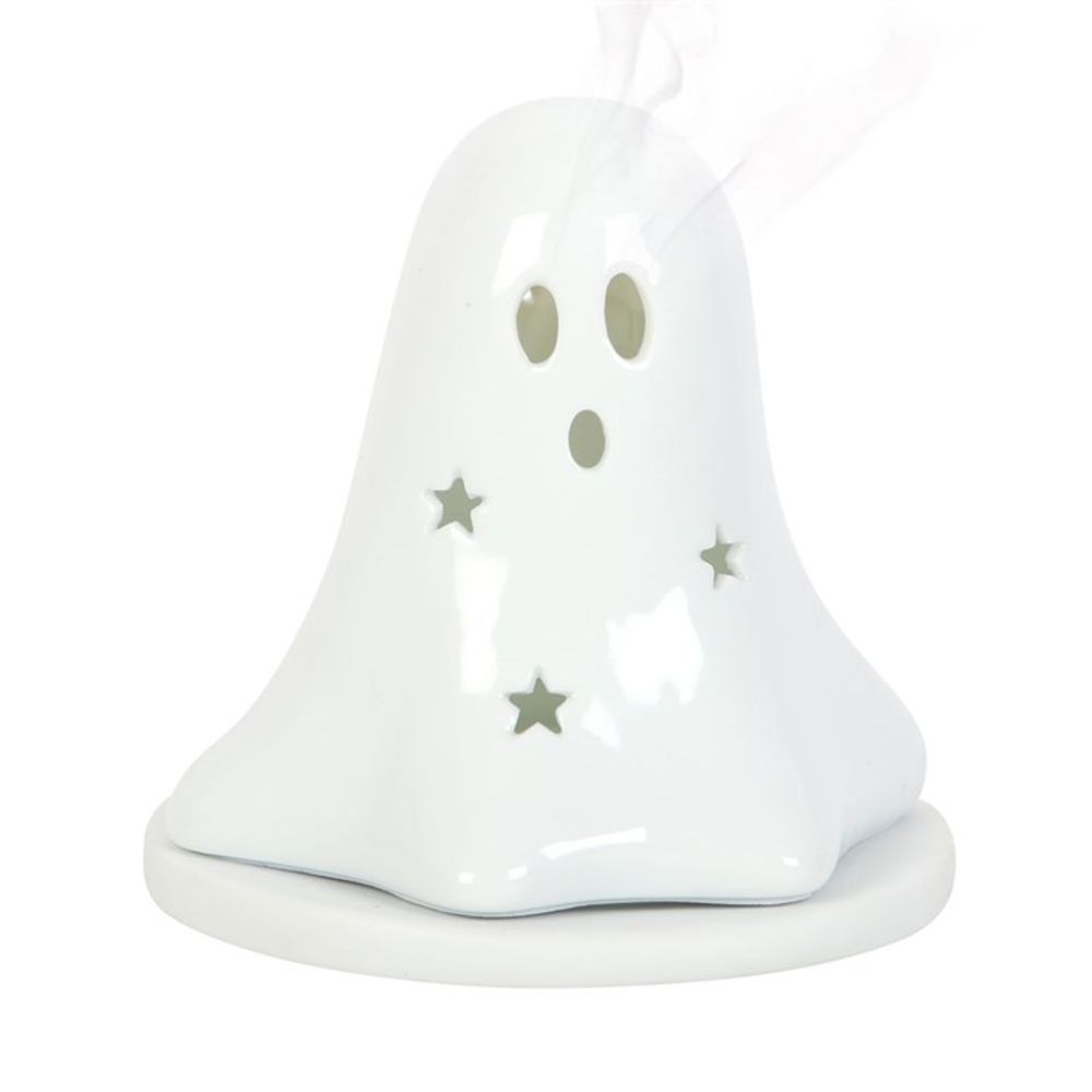 Ceramic Ghost Tealight and Incense Cone Holder From Witch, Please!