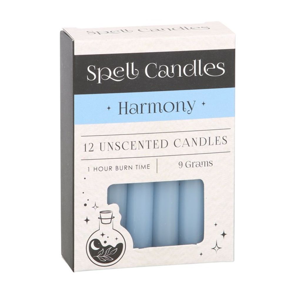 Pack of 12 Harmony Spell Candles From Witch, Please!