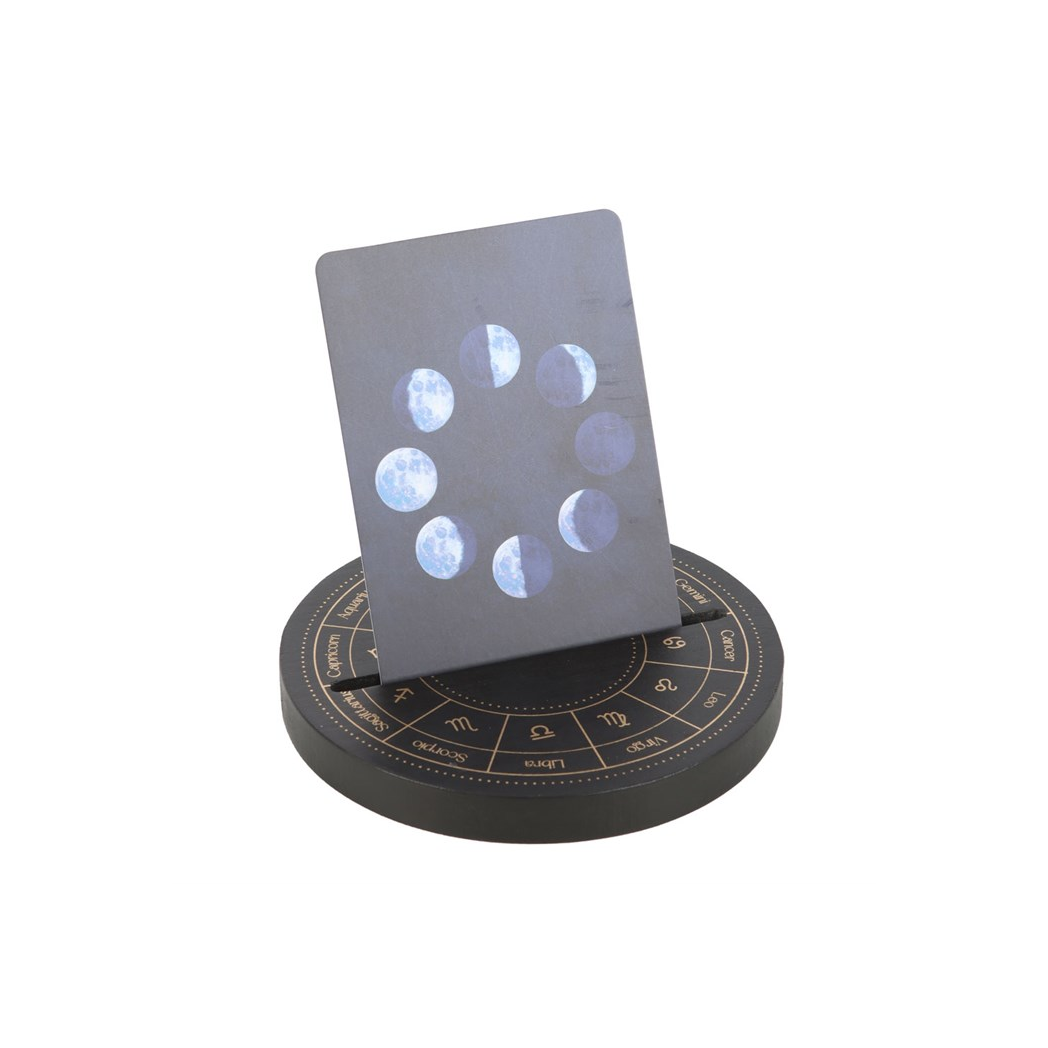 Black Astrology Wheel Tarot Card Stand From Witch, Please!