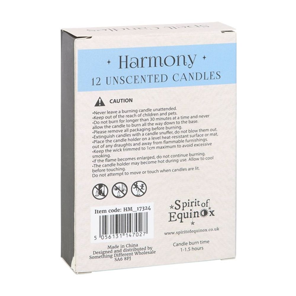 Pack of 12 Harmony Spell Candles From Witch, Please!