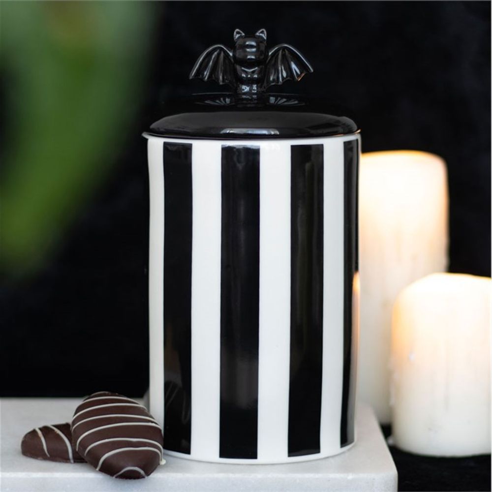 Striped Bat Storage Jar From Witch, Please!